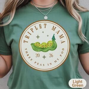 Triplett Mama Peas In A Pod Shirt Pregnancy Announcement Tee
